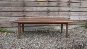 Rift Low Coffee Table, Modern, Hardwood