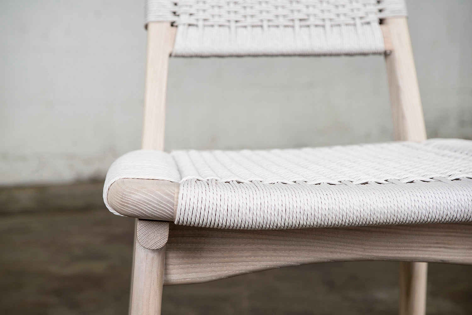 Rian Low Back Dining Chair, Woven Danish Cord, Mid-century Style, Custom -  Semigood Design