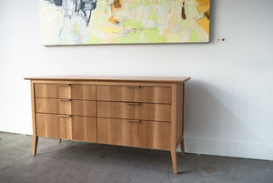 Rift Low Profile Hardwood Dresser