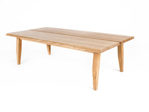 Rift Low Coffee Table, Modern, Hardwood