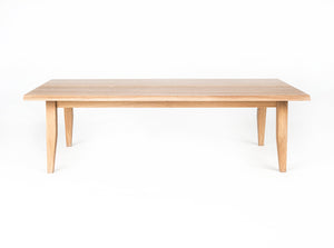 Rift Low Coffee Table, Modern, Hardwood