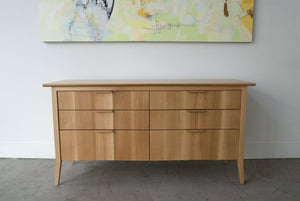Rift Low Profile Hardwood Dresser