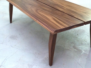 Rift Low Coffee Table, Modern, Hardwood